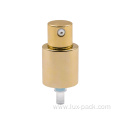 Silver Gold Plastic Lotion Pump Treatment Cream Pump